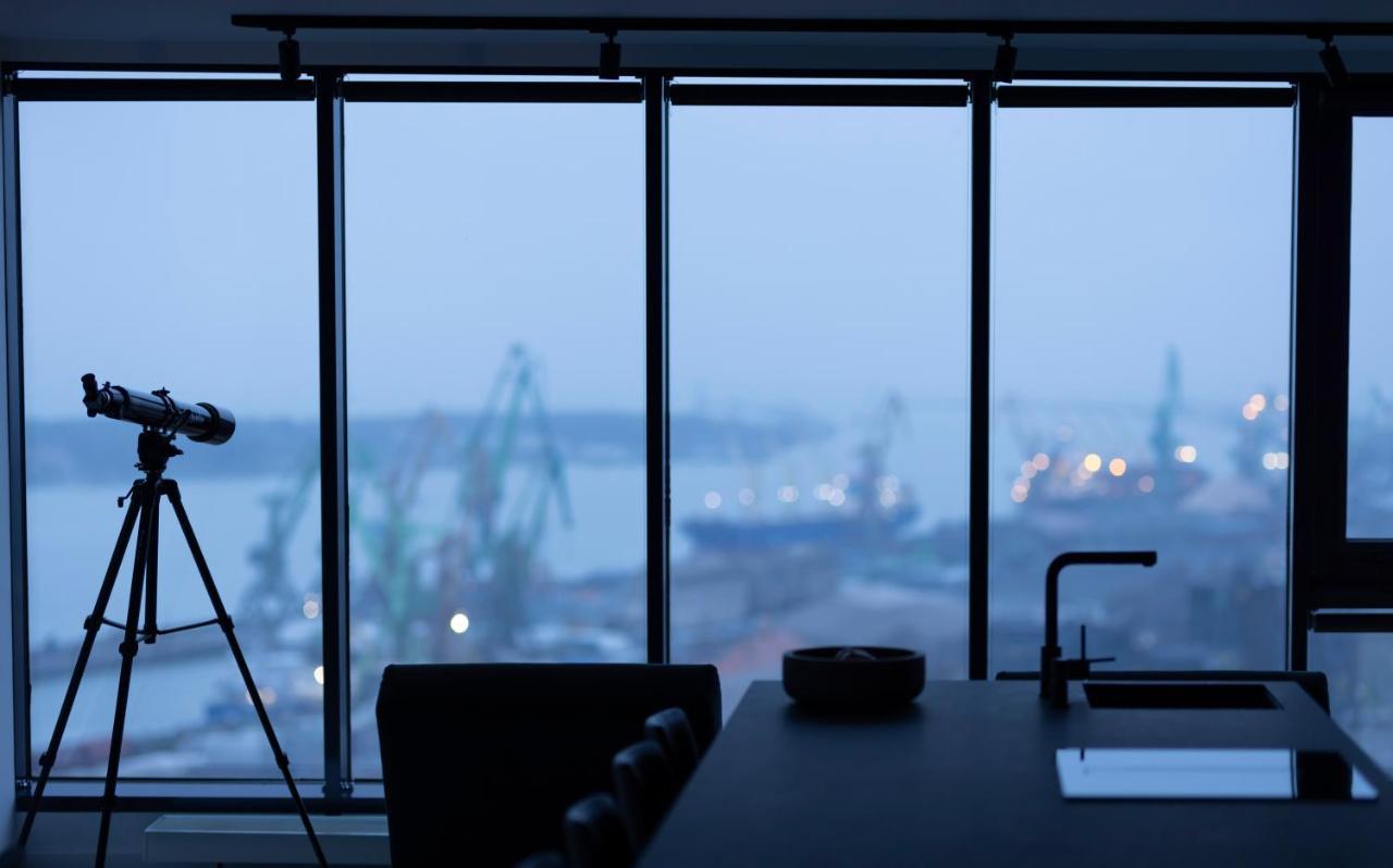 Sky Garden Penthouse Apartment Klaipeda Luaran gambar