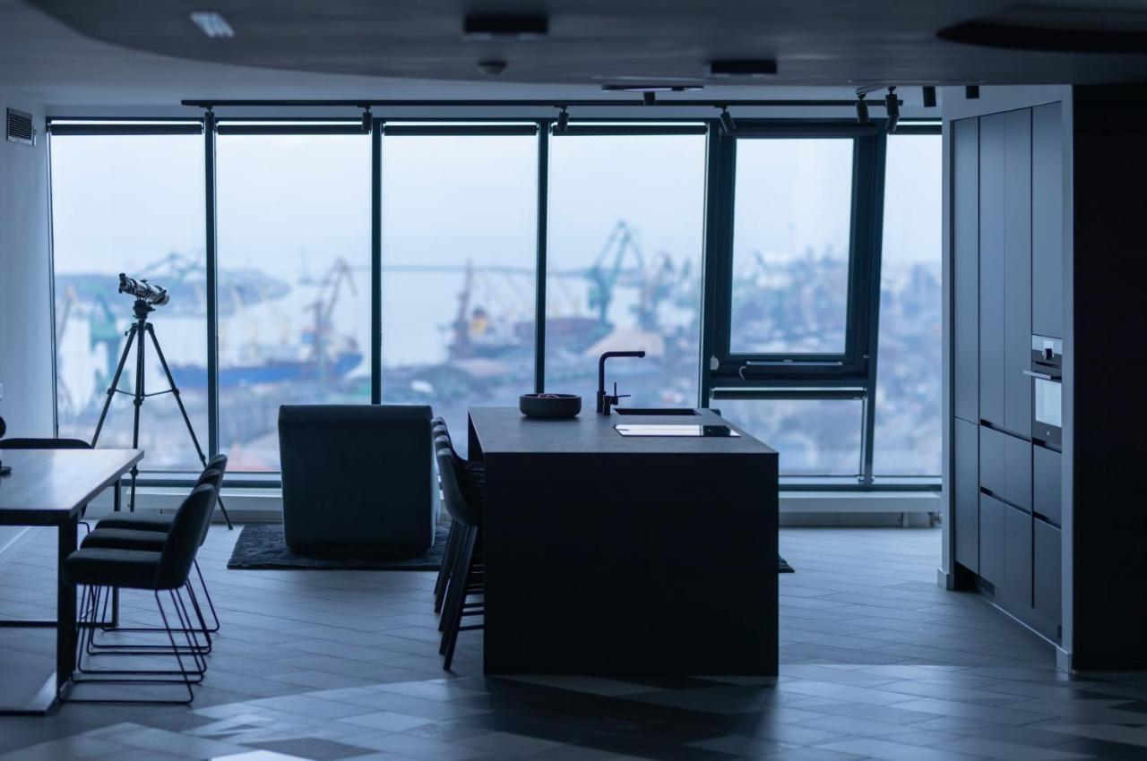 Sky Garden Penthouse Apartment Klaipeda Luaran gambar