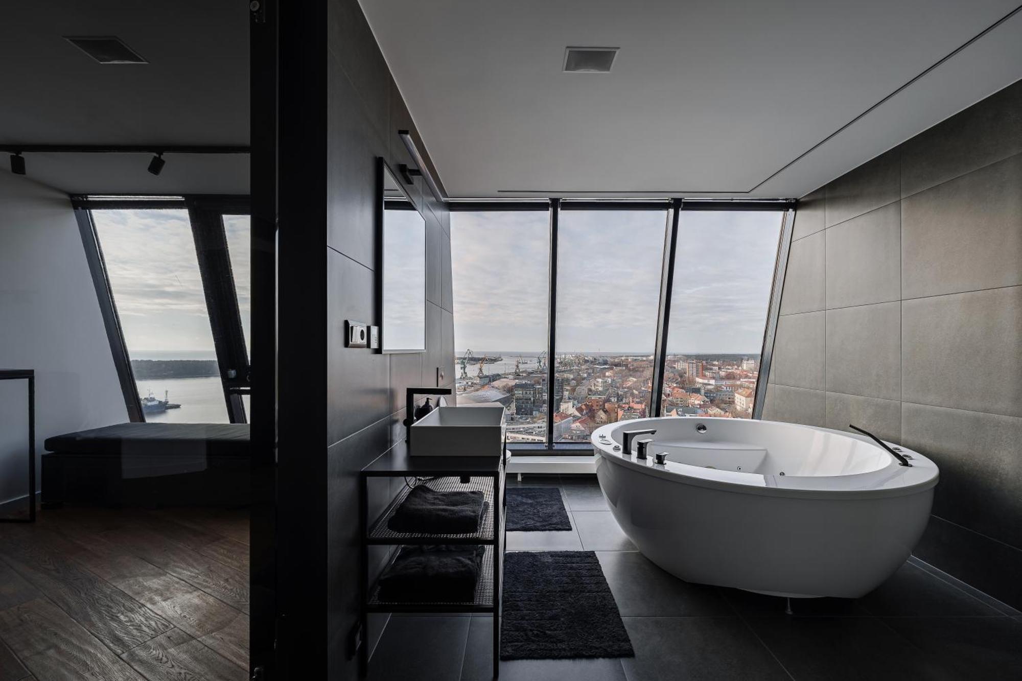 Sky Garden Penthouse Apartment Klaipeda Luaran gambar